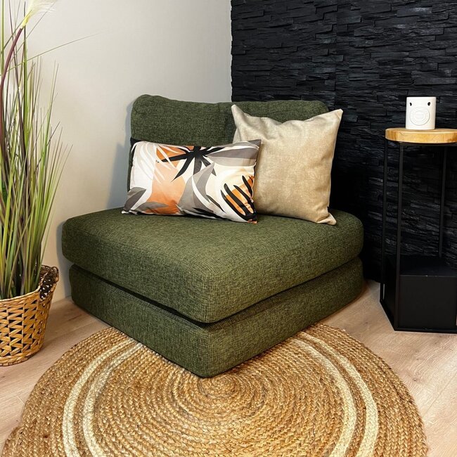 Sierkussen Palm Leaf | 30 x 50 cm | Katoen/Polyester