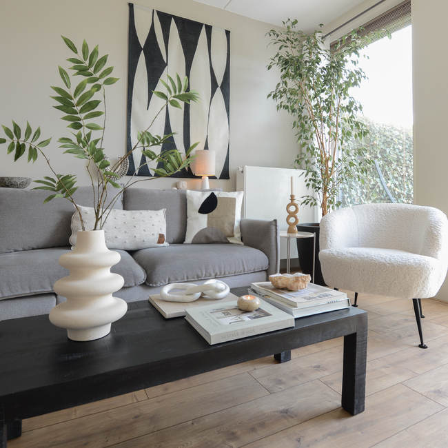 Sierkussen Abstract Blocks | 45 x 45 cm | Katoen/Acryl