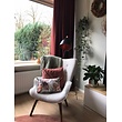 Jacquard Leaves Kussenhoes | 30x50 cm | Polyester