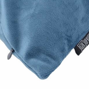 Velvet Blau Kissenbezug | 30x50 cm | Polyester