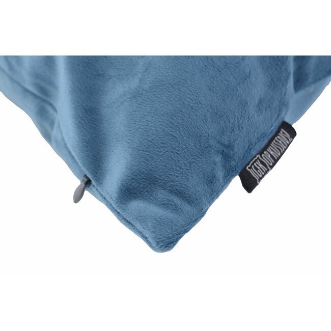 Velvet Blau Kissenbezug | 30x50 cm | Polyester