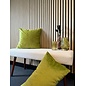 Velvet Mosgroen Kussenhoes | 30x50 cm | Polyester
