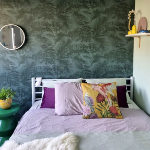 Velvet Paars Kussenhoes | 30x50 cm | Polyester