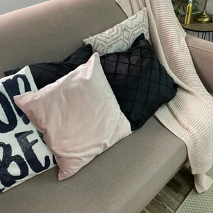 Velvet Beige Kussenhoes | 45x45 cm | Polyester