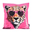 Sierkussen Funky Jaguar | 45 x 45 cm | Katoen/Polyester