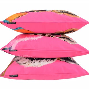 Sierkussen Funky Jaguar | 45 x 45 cm | Katoen/Polyester