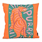 Orange Tiger Kussenhoes | 45x45 cm | Katoen/Linnen