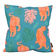 Sierkussen Multi Tiger | 45 x 45 cm | Katoen/Linnen