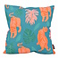 Gek op kussens! Multi Tiger Kussenhoes | 45x45 cm | Katoen/Linnen