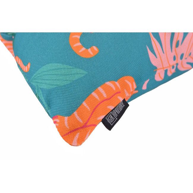 Multi Tiger Kissenbezug | 45x45 cm | Baumwolle/Leinen