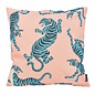Blue Tiger Kissenbezug | 45x45 cm | Baumwolle/Leinen