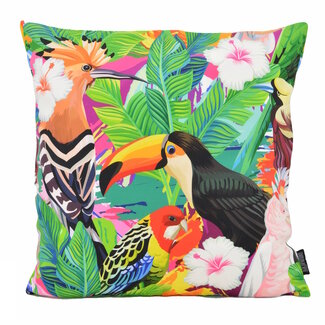 Gek op kussens! Sierkussen Tropical Style | 45 x 45 cm | Katoen/Polyester