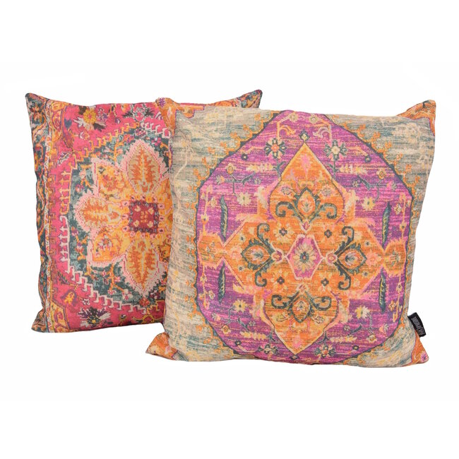 Sierkussen Persian Print #8 | 45 x 45 cm | Katoen/Linnen