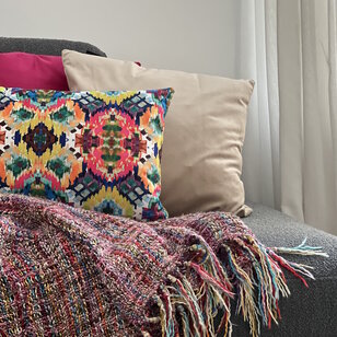 Velvet Beige Kussenhoes | 45x45 cm | Polyester