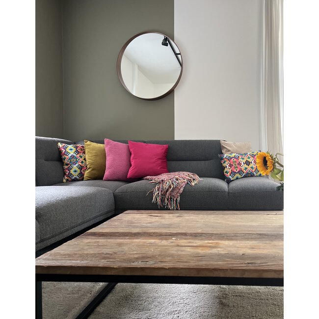 Teddy Roze Kussenhoes | 45x45 cm | Polyester