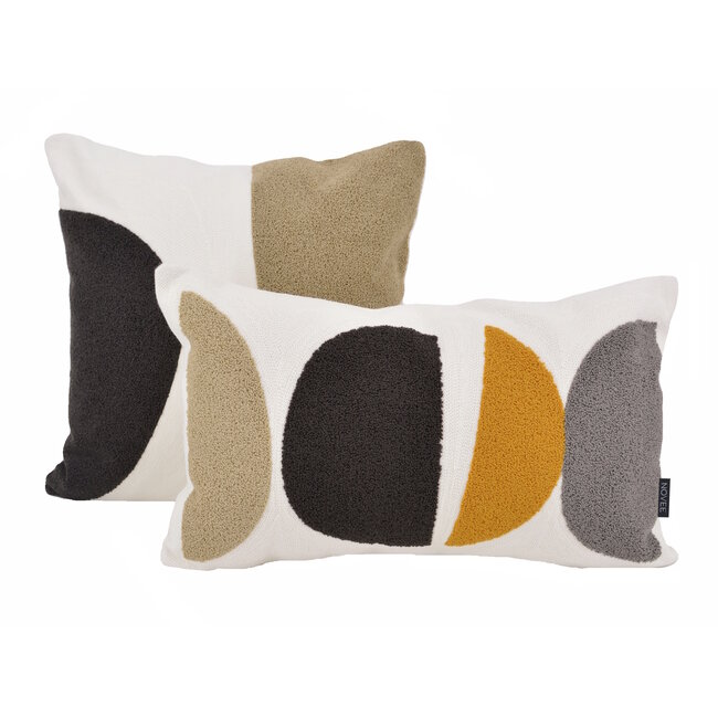 Two Blocks | 45 x 45 cm | Kussenhoes | Katoen/Acryl