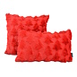 Furry XMAS Tree Rood Kussenhoes | 30x50 cm | Polyester