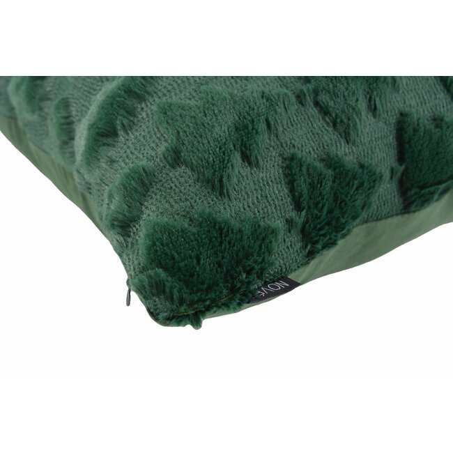 Furry XMAS Tree Grün Kissenbezug | 45x45 cm | Polyester