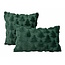 Furry XMAS Tree Grün Kissenbezug | 45x45 cm | Polyester