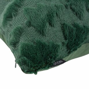 Furry XMAS Tree Groen Kussenhoes | 30x50 cm | Polyester