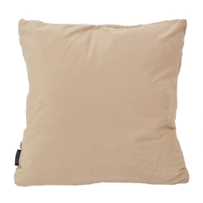 Mare Plush Beige Kissenbezug | 45x45 cm | Polyester