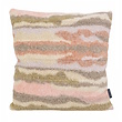 Mare Plush Roze Kussenhoes | 45x45 cm | Polyester