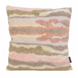 Mare Plush Roze Kussenhoes | 45x45 cm | Polyester