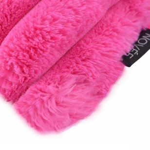 Rosie Rib Roze Kussenhoes | 45x45 cm | Polyester