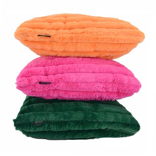 Rosie Rib Roze Kussenhoes | 45x45 cm | Polyester