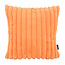 NOVÉE Rosie Rib Orange Kissenbezug | 45x45 cm | Polyester