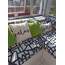 Sierkussen Jax Lime - Outdoor | 45 x 45 cm | PU Leder