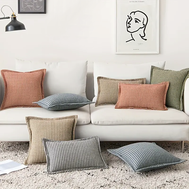 Sierkussen Valencia Orange | 30 x 50 cm | Polyester