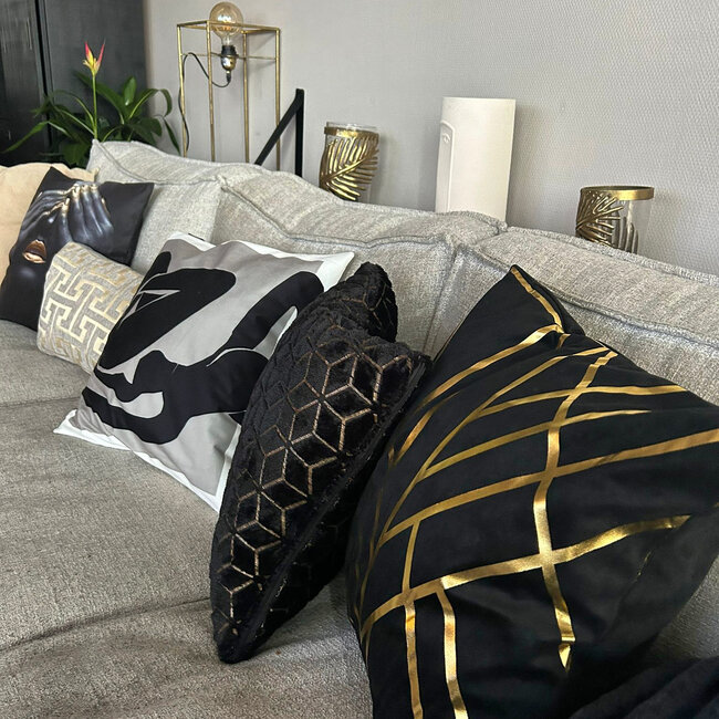 Sierkussen Sion Geometric | 45 x 45 cm | Katoen/Polyester