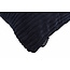 Corduroy Schwarz Kissenbezug | 45x45 cm | Polyester