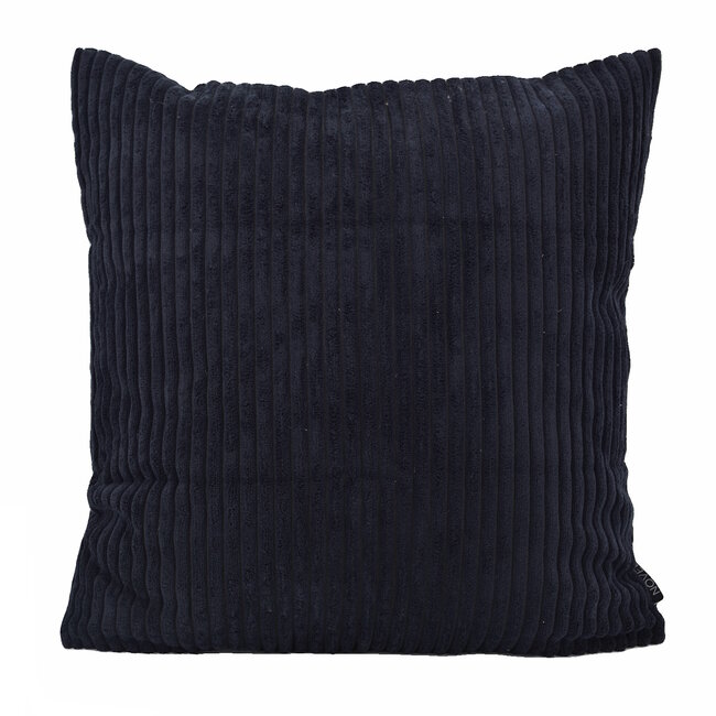 Sierkussen Corduroy Zwart | 45 x 45 cm | Polyester