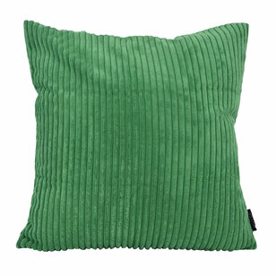 Corduroy Groen Kussenhoes | 45x45 cm | Polyester