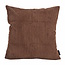 Corduroy Donkerbruin Kussenhoes | 45x45 cm | Polyester