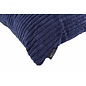 Corduroy Donkerblauw Kussenhoes | 45x45 cm | Polyester