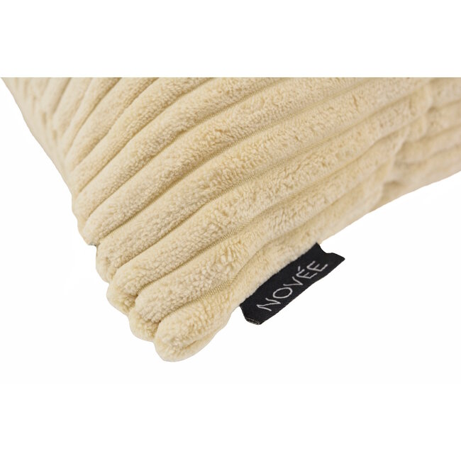 Sierkussen Corduroy Beige | 45 x 45 cm | Polyester