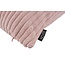Corduroy Hellrosa Kissenbezug | 45x45 cm | Polyester