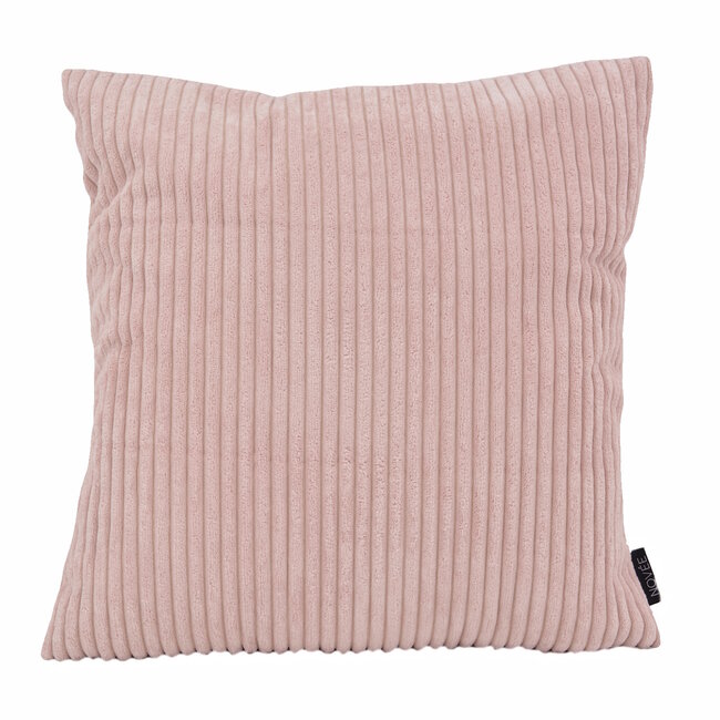 Sierkussen Corduroy Lichtroze | 45 x 45 cm | Polyester