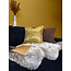 Sierkussen Corduroy Donkerbruin | 45 x 45 cm | Polyester
