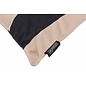 Streep Zwart/Beige Kussenhoes | 45x45 cm | Katoen/Polyester