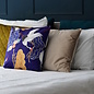 Velvet Beige Kussenhoes | 45x45 cm | Polyester