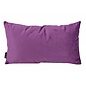 Sierkussen Velvet Cross Paars | 30 x 50 cm | Velvet/Polyester