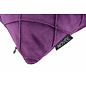 Sierkussen Velvet Cross Paars | 45 x 45 cm | Velvet/Polyester