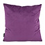 Velvet Cross Paars Kussenhoes | 45x45 cm | Velvet/Polyester