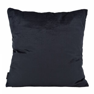 Velvet Cross Zwart Kussenhoes | 45x45 cm | Velvet/Polyester