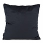Velvet Cross Zwart Kussenhoes | 45x45 cm | Velvet/Polyester