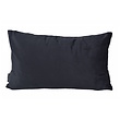 Sierkussen Velvet Cross Zwart | 30 x 50 cm | Velvet/Polyester